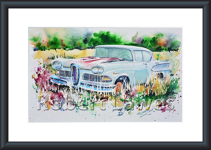 It's still An Edsel Watercolor.